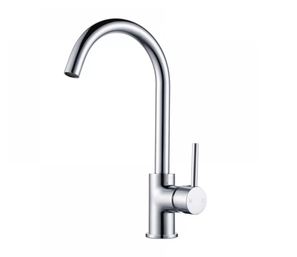 Classic Round Euro Kitchen Tap Chrome